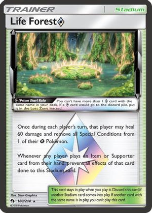 Life Forest Prism Star 180/214 - SM  Lost Thunder Holofoil - Poke-Collect