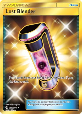 Lost Blender (Secret) 233/214 - SM  Lost Thunder Holofoil - Poke-Collect
