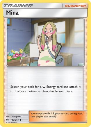 Mina 183/214 - SM  Lost Thunder - Poke-Collect