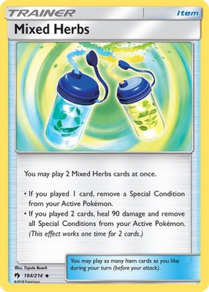 Mixed Herbs 184/214 - SM  Lost Thunder - Poke-Collect