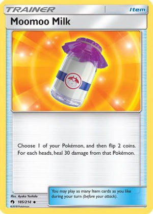 Moomoo Milk 185/214 - SM  Lost Thunder Reverse Holofoil - Poke-Collect