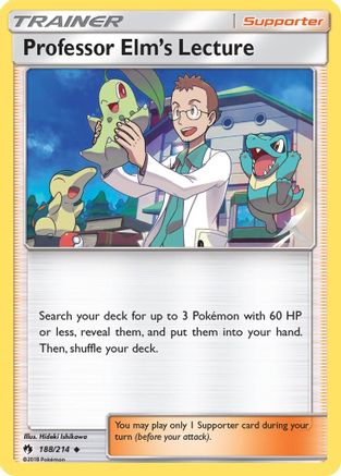 Professor Elm's Lecture 188/214 - SM  Lost Thunder - Poke-Collect
