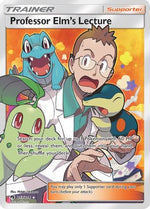 Professor Elm's Lecture (Full Art) 213/214 - SM  Lost Thunder Holofoil - Poke-Collect