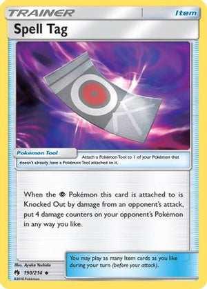 Spell Tag 190/214 - Lost Thunder - Poke-Collect