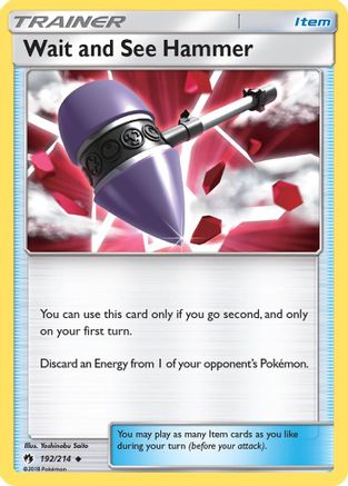 Wait and See Hammer 192/214 - Lost Thunder - Poke-Collect