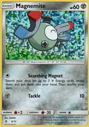 Magnemite - 8/12 8/12 - McDonalds Promos 2018 Holofoil - Poke-Collect
