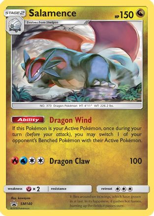 Salamence - SM140 SM140/248 - SM Promos Holofoil - Poke-Collect