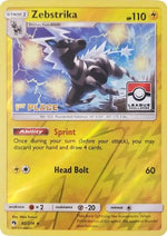Zebstrika - 82/214 (League Challenge) [1st Place] 82 - League & Championship Cards Reverse Holofoil - Poke-Collect