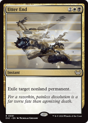 Utter End (DSC-091) - Duskmourn: House of Horror Commander - Poke-Collect