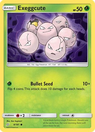 Exeggcute 8/181 - SM  Team Up - Poke-Collect