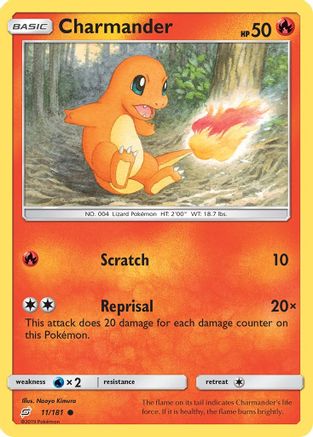 Charmander (11) 11/181 - SM  Team Up - Poke-Collect