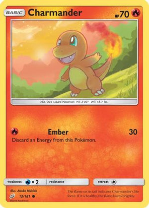 Charmander (12) 12/181 - SM  Team Up Reverse Holofoil - Poke-Collect
