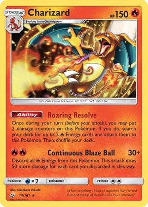 Charizard 14/181 - SM  Team Up - Poke-Collect