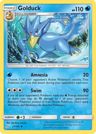 Golduck 27/181 - SM  Team Up - Poke-Collect