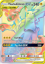 Pikachu & Zekrom GX (Secret) 184/181 - SM  Team Up Holofoil - Poke-Collect