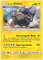 Alolan Golem 37/181 - SM  Team Up Reverse Holofoil - Poke-Collect