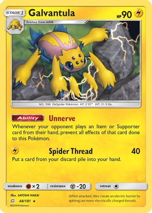 Galvantula 48/181 - SM  Team Up - Poke-Collect