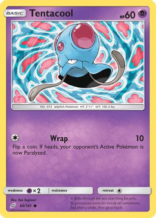 Tentacool 60/181 - Team Up - Poke-Collect