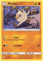 Mankey 71/181 - SM  Team Up Reverse Holofoil - Poke-Collect