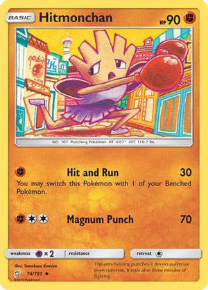 Hitmonchan 74/181 - SM  Team Up - Poke-Collect