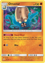 Omastar 76/181 - SM  Team Up Reverse Holofoil - Poke-Collect