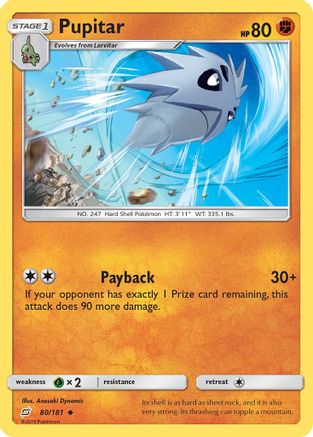 Pupitar 80/181 - SM  Team Up - Poke-Collect