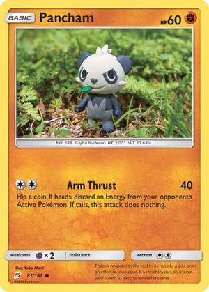 Pancham 81/181 - SM  Team Up Reverse Holofoil - Poke-Collect