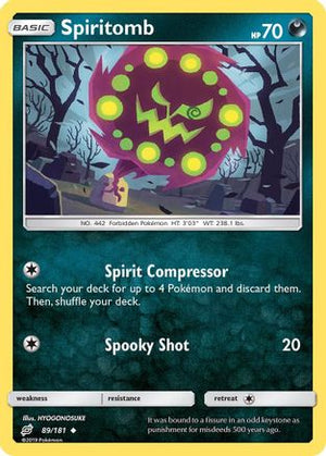 Spiritomb 89/181 - Team Up - Poke-Collect