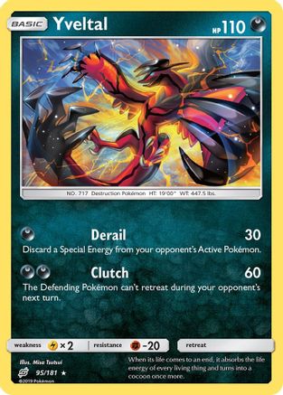 Yveltal 95/181 - Team Up Reverse Holofoil - Poke-Collect