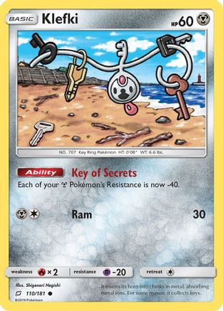 Klefki 110/181 - SM  Team Up - Poke-Collect