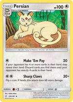Persian 126/181 - SM  Team Up Reverse Holofoil - Poke-Collect