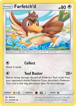 Farfetch'd 127/181 - SM  Team Up - Poke-Collect