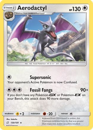 Aerodactyl 130/181 - SM  Team Up - Poke-Collect