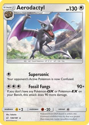 Aerodactyl 130/181 - SM  Team Up - Poke-Collect