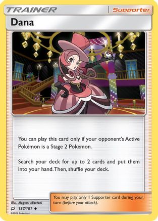 Dana 137/181 - SM  Team Up Reverse Holofoil - Poke-Collect