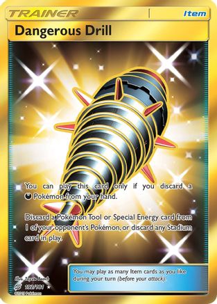 Dangerous Drill (Secret) 192/181 - SM  Team Up Holofoil - Poke-Collect