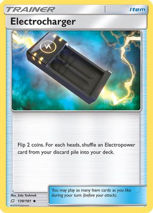 Electrocharger 139/181 - SM  Team Up Reverse Holofoil - Poke-Collect