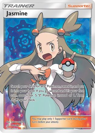 Jasmine (Full Art) 177/181 - SM  Team Up Holofoil - Poke-Collect