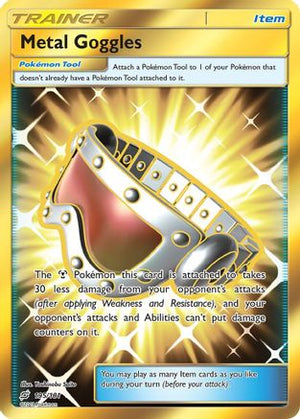 Metal Goggles (Secret) 195/181 - SM  Team Up Holofoil - Poke-Collect