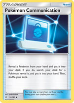 Pokemon Communication 152/181 - SM  Team Up - Poke-Collect
