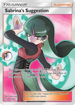 Sabrina's Suggestion (Full Art) 181/181 - SM  Team Up Holofoil - Poke-Collect