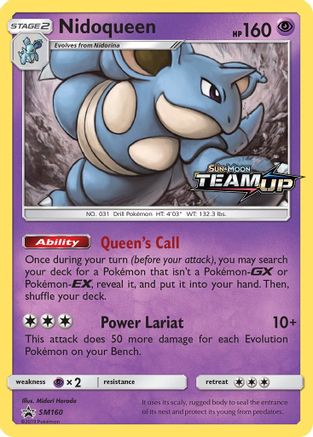 Nidoqueen - SM160 (Prerelease) SM160/248 - SM Promos Holofoil - Poke-Collect