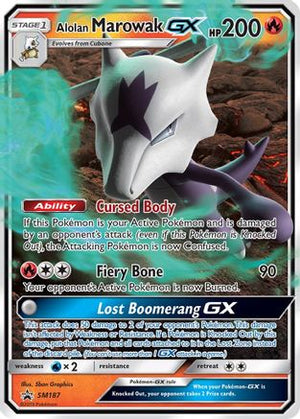 Alolan Marowak GX - SM187 SM187/248 - SM Promos Holofoil - Poke-Collect