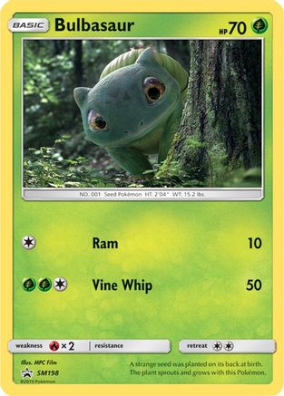 Bulbasaur - SM198 (In-Store Event Promo) SM198 - SM Promos Holofoil - Poke-Collect