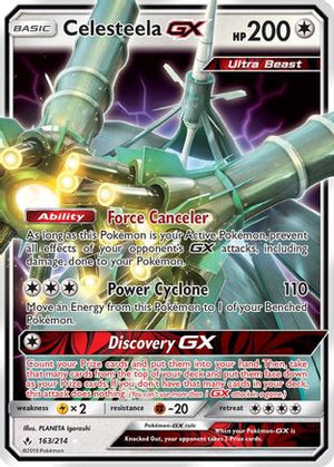 Celesteela GX 163/214 - SM  Unbroken Bonds Holofoil - Poke-Collect