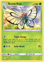 Butterfree 4/214 - SM  Unbroken Bonds Reverse Holofoil - Poke-Collect