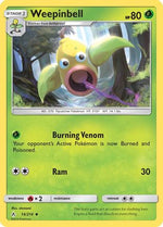 Weepinbell 14/214 - Unbroken Bonds Reverse Holofoil - Poke-Collect