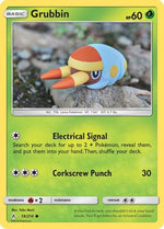 Grubbin 18/214 - SM  Unbroken Bonds Reverse Holofoil - Poke-Collect