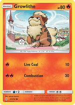 Growlithe 21/214 - SM  Unbroken Bonds Reverse Holofoil - Poke-Collect