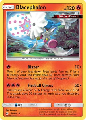 Blacephalon 32/214 - SM  Unbroken Bonds Reverse Holofoil - Poke-Collect